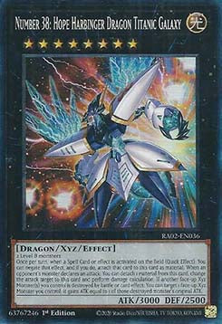Number 38: Hope Harbinger Dragon Titanic Galaxy (V.6 - Collectors Rare) - 25th Anniversary Rarity Collection II (Collectors Rare) [036]