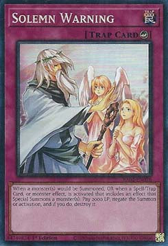 Solemn Warning (V.6 - Collectors Rare) - 25th Anniversary Rarity Collection II (Collectors Rare) [078]