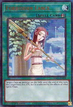 Forbidden Lance (V.7 - Ultimate Rare) - 25th Anniversary Rarity Collection II (Ultimate Rare) [058]