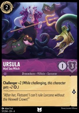 Ursula - Mad Sea Witch - Ursula's Return (Uncommon) [57]
