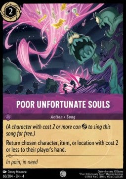 Poor Unfortunate Souls - Ursula's Return (Common) [60]