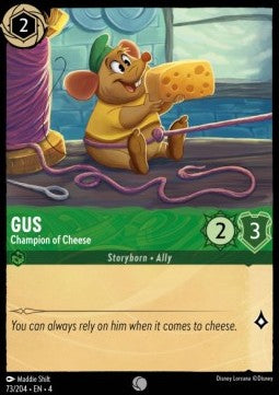 Gus - Champion of Cheese - Ursula's Return (Common) [73]