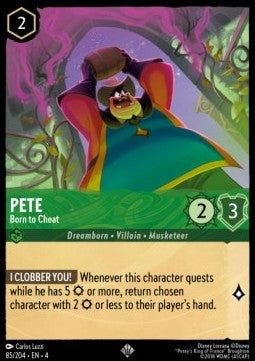 Pete - Born to Cheat - Ursula's Return (Super Rare) [85]