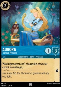Aurora - Tranquil Princess - Ursula's Return (Common) [141]