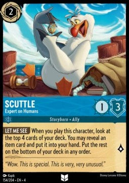 Scuttle - Expert on Humans - Ursula's Return (Uncommon) [154]