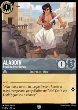 Aladdin - Resolute Swordsman - Ursula's Return (Common) [172]