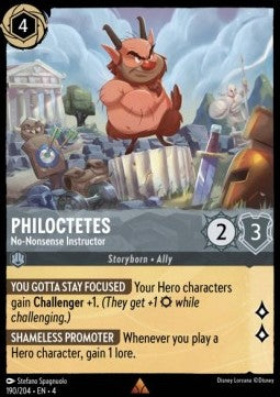 Philoctetes - No-Nonsense Instructor - Ursula's Return (Rare) [190]