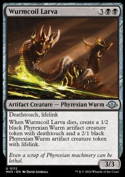 Wurmcoil Larva - Modern Horizons 3 (Uncommon) [112]