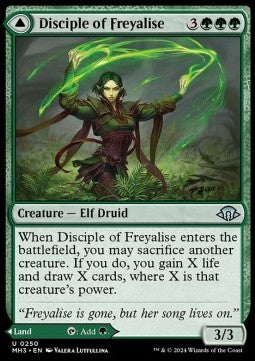 Disciple of Freyalise // Garden of Freyalise - Modern Horizons 3 (Uncommon) [MH3-250]