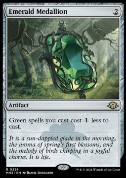 Emerald Medallion - Modern Horizons 3 (Rare) [MH3-291]