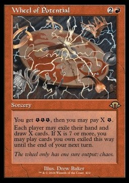 Wheel of Potential (V.2) - Modern Horizons 3: Extras (Rare) [422]