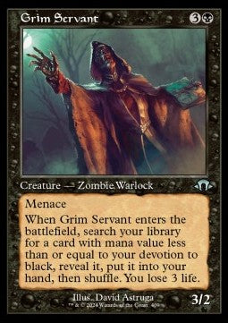 Grim Servant - Modern Horizons 3: Extras (Uncommon) [XMH3-409]