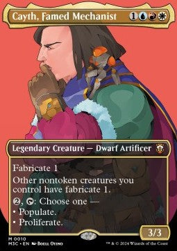 Cayth, Famed Mechanist (V.1) - Commander: Modern Horizons 3: Extras (Mythic) [10]