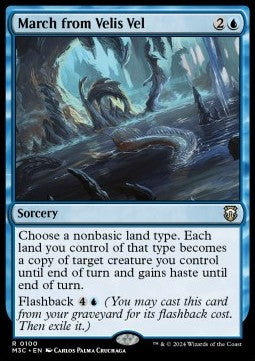 March from Velis Vel - Commander: Modern Horizons 3 (Rare) [100]