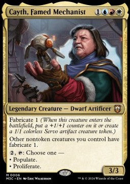 Cayth, Famed Mechanist - Commander: Modern Horizons 3 (Mythic) [6]