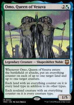 Omo, Queen of Vesuva - Commander: Modern Horizons 3 (Mythic) [2]