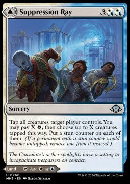 Suppression Ray // Orderly Plaza - Modern Horizons 3 (Uncommon) [MH3-260]