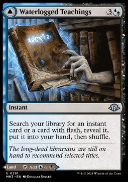 Waterlogged Teachings // Inundated Archive - Modern Horizons 3 (Uncommon) [MH3-261]