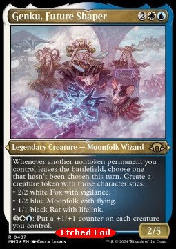 Genku, Future Shaper (V.2) - Modern Horizons 3: Extras (Rare) [487]