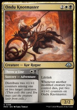Ondu Knotmaster // Throw a Line - Modern Horizons 3 (Uncommon) [196]