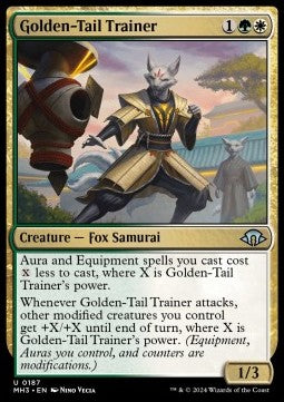 Golden-Tail Trainer - Modern Horizons 3 (Uncommon) [187]