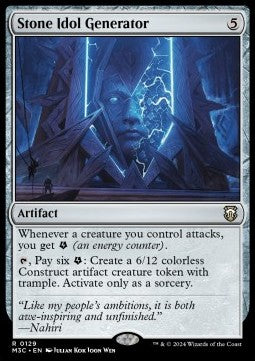 Stone Idol Generator - Commander: Modern Horizons 3 (Rare) [129]