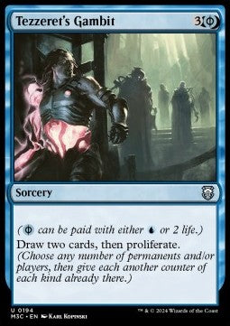 Tezzeret's Gambit - Commander: Modern Horizons 3 (Uncommon) [194]