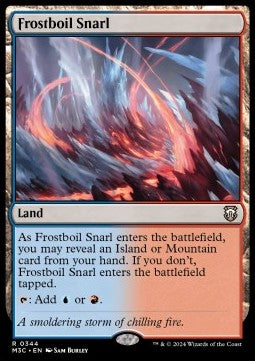 Frostboil Snarl - Commander: Modern Horizons 3 (Rare) [344]