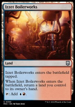 Izzet Boilerworks - Commander: Modern Horizons 3 (Uncommon) [350]