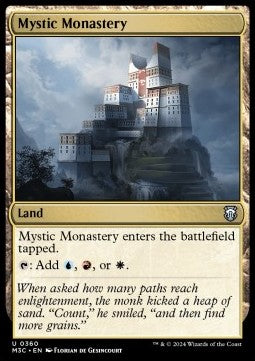 Mystic Monastery - Commander: Modern Horizons 3 (Uncommon) [M3C-360]