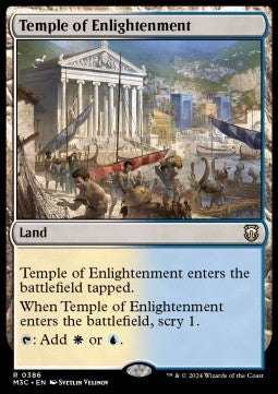Temple of Enlightenment - Commander: Modern Horizons 3 (Rare) [386]
