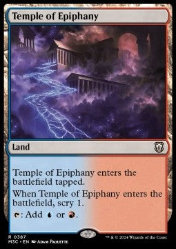 Temple of Epiphany - Commander: Modern Horizons 3 (Rare) [387]