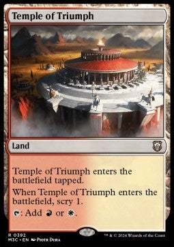 Temple of Triumph - Commander: Modern Horizons 3 (Rare) [392]