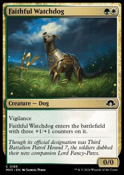 Faithful Watchdog - Modern Horizons 3 (Common) [185]