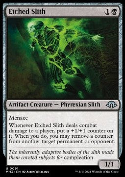 Etched Slith - Modern Horizons 3 (Uncommon) [91]