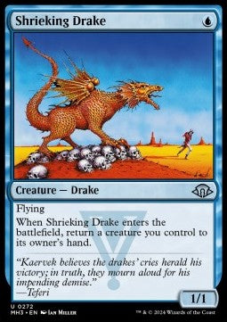 Shrieking Drake - Modern Horizons 3 (Uncommon) [272]
