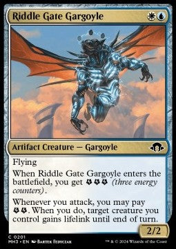 Riddle Gate Gargoyle - Modern Horizons 3 (Common) [201]