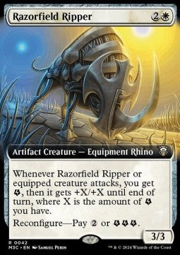 Razorfield Ripper (V.1) - Commander: Modern Horizons 3: Extras (Rare) [42]