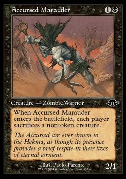 Accursed Marauder (V.1) - Modern Horizons 3: Extras (Common) [XMH3-405]