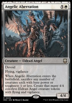 Angelic Aberration - Commander: Modern Horizons 3 (Rare) [M3C-39]