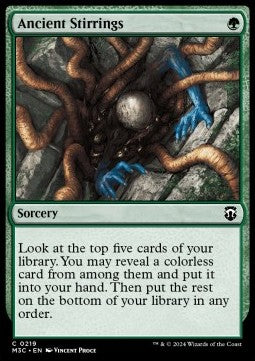 Ancient Stirrings - Commander: Modern Horizons 3 (Common) [M3C-219]