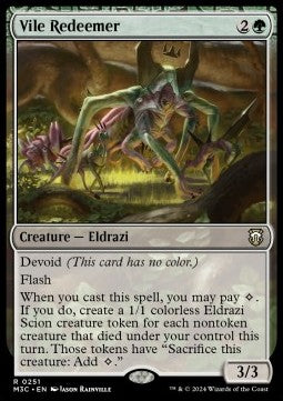 Vile Redeemer - Commander: Modern Horizons 3 (Rare) [251]