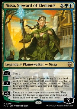 Nissa, Steward of Elements - Commander: Modern Horizons 3 (Mythic) [M3C-270]