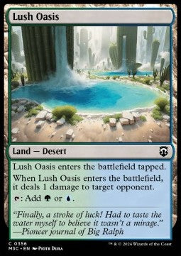 Lush Oasis - Commander: Modern Horizons 3 (Common) [356]