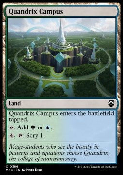 Quandrix Campus - Commander: Modern Horizons 3 (Common) [366]