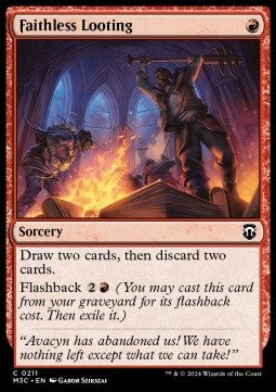 Faithless Looting - Commander: Modern Horizons 3 (Common) [M3C-211]