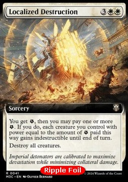 Localized Destruction (V.2) - Commander: Modern Horizons 3: Extras (Rare) [41]