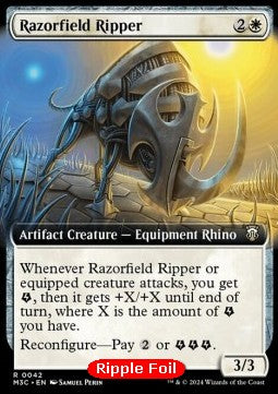 Razorfield Ripper (V.2) - Commander: Modern Horizons 3: Extras (Rare) [XM3C-42]