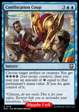 Confiscation Coup - Commander: Modern Horizons 3: Extras (Rare) [178]