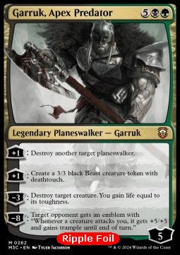 Garruk, Apex Predator - Commander: Modern Horizons 3: Extras (Mythic) [262]